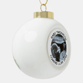 Lyophilisat Keramik Kugel-Ornament (Links)