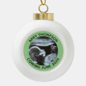 Lyophilisat Keramik Kugel-Ornament (Vorderseite)