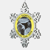 Lyophilisat Schneeflocken Zinn-Ornament (Rechts)