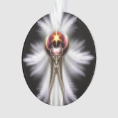 Lypidian II Fraktal Art Acrylic Ornament (Vorderseite)