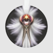 Lypidian II Fraktal Art Acrylic Ornament (Vorderseite)
