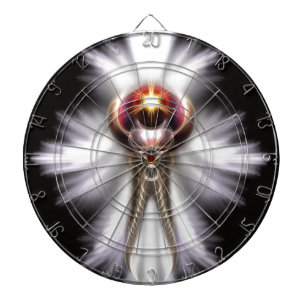 Lypidian II Fraktal Art Dartscheibe