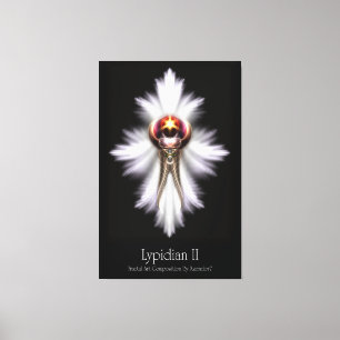 Lypidian II Fraktal Art M2 Canvas Print Leinwanddruck