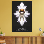 Lypidian II Fraktal Art M2 Canvas Print Leinwanddruck (Insitu (Wohnzimmer))