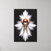 Lypidian II Fraktal Art Wrapped Canvas Print Leinwanddruck (Vorderseite)