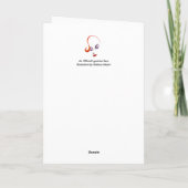 Lypsinka Holiday Card Dankeskarte (Rückseite)