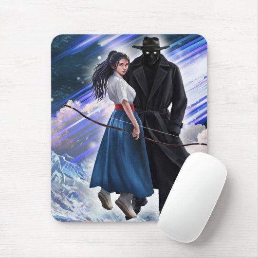 Lyra and Nightshadow  Mousepade Mousepad (Mit Mouse)