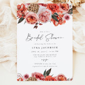 LYRA Bohemischer Fall Brautparty Einladung