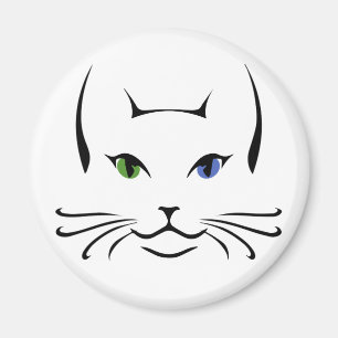 Lyra die Katze Magnet