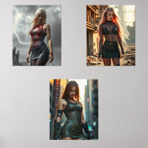 Lyra, Tochter des Blitzes Bilderwand Sets