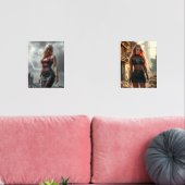 Lyra, Tochter des Blitzes Bilderwand Sets (Wohnzimmer)