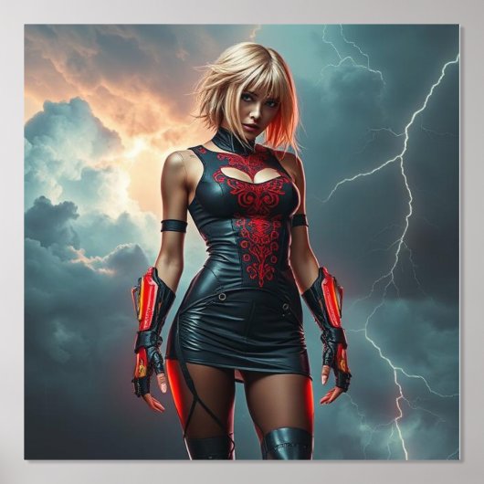 Lyra, Tochter des Blitzes Foliendrucke (Vorderseite)