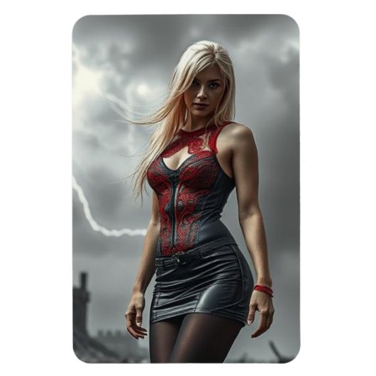 Lyra, Tochter des Blitzes Magnet (Vertikal)