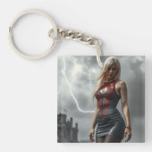 Lyra, Tochter des Blitzes Schlüsselanhänger (Vorderseite)