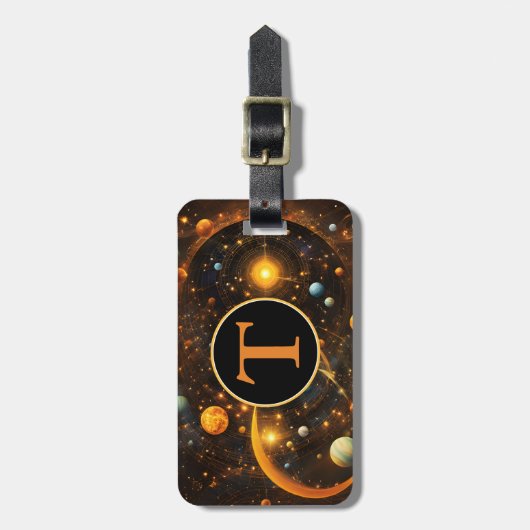 Lyras Reverie Gepäckanhänger (Vorderseite vertikal)