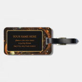 Lyras Reverie Gepäckanhänger (Rückseite horizontal)