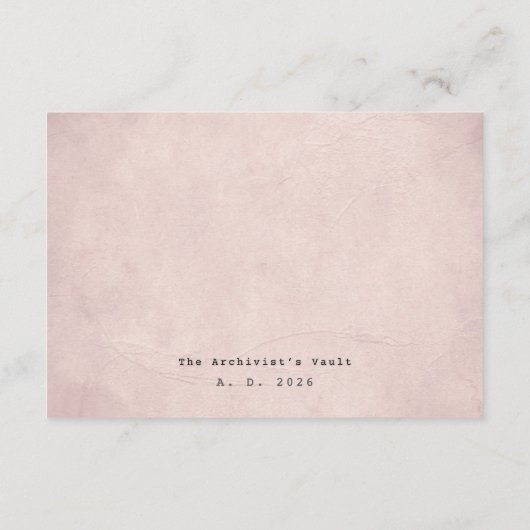 Lyric & Lore Graduation Gift Enclosure Insert Card (Rückseite)