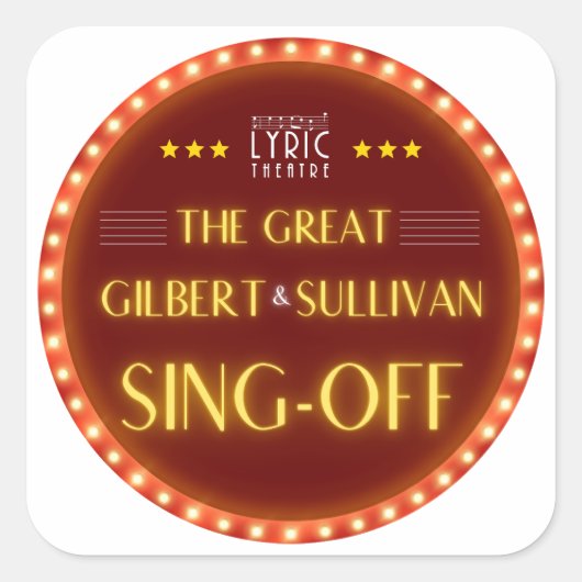 Lyric Theatre 2025 - Sticker (Vorderseite)