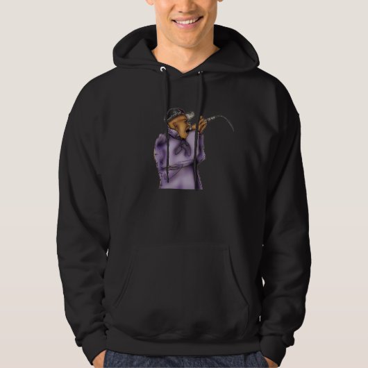 Lyrical Artists Blk Hoodie w lila image (Vorderseite)