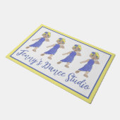 Lyrical Dance Erwägungsgrund Moderne Lehrerstudio  Fußmatte (Schrägansicht)