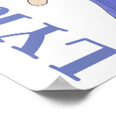 LYRICAL Lila Dance Costume Moderner Tänzer Lehrer Poster (Ecke)