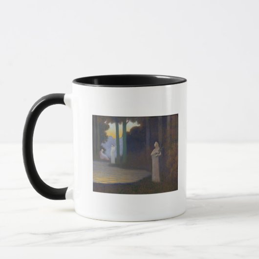 Lyricism im Wald, 1910 Tasse (Links)