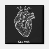 Lyriclyfe-long Sleeve Shirt-achy Breaky Heart-lock Magnet (Vorne)