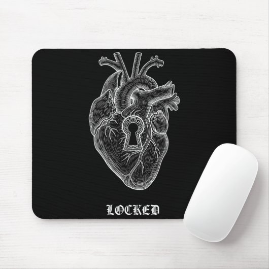 Lyriclyfe-long Sleeve Shirt-achy Breaky Heart-lock Mousepad (Mit Mouse)