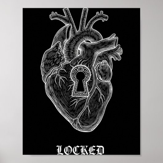 Lyriclyfe-long Sleeve Shirt-achy Breaky Heart-lock Poster (Vorne)
