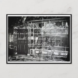 Lyrik Gedicht Juwelenzimmer Dresden Grünes Gewölbe Postkarte