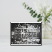 Lyrik Gedicht Juwelenzimmer Dresden Grünes Gewölbe Postkarte (Stehend Vorderseite)