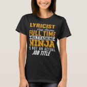 Lyriker T-Shirt (Vorderseite)