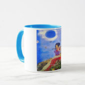 Lyrische am Vorlagen-"Frieden Herzen" Tasse (Vorderseite Links)