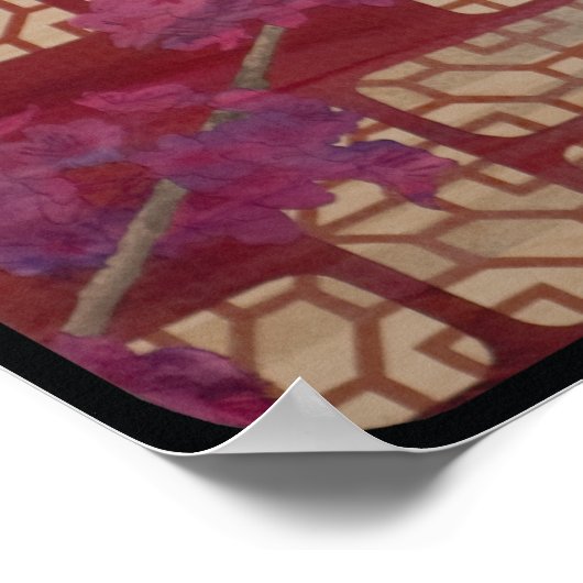 lyrischer Nachmittag Poster (Ecke)