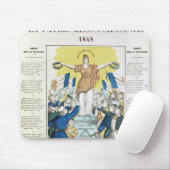 lyrisches Blatt für ein Lied eingeweiht Mousepad (Mit Mouse)