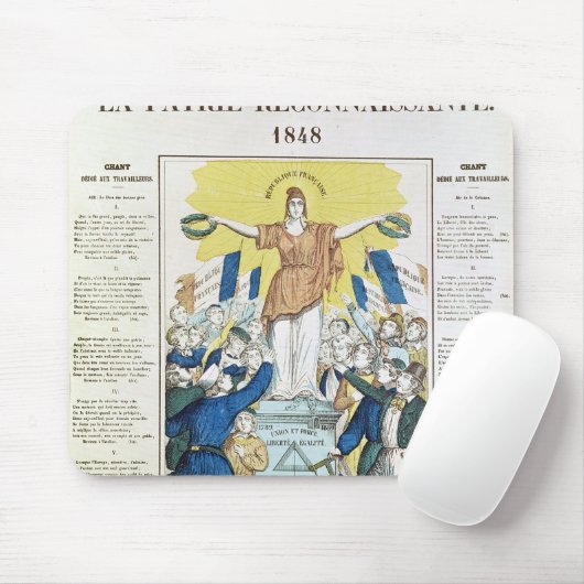 lyrisches Blatt für ein Lied eingeweiht Mousepad (Mit Mouse)