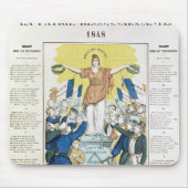 lyrisches Blatt für ein Lied eingeweiht Mousepad (Vorne)