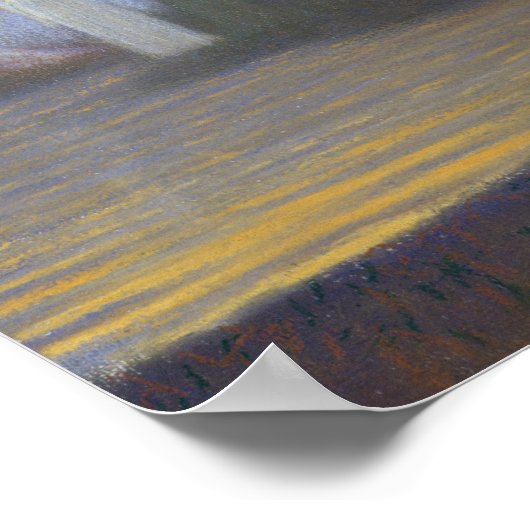 Lyrizismus im Wald, 1910 Poster (Ecke)