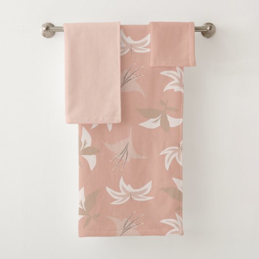Lys Blume Badhandtuch Set (Insitu)