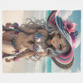 Lysa Dollz Fleece Blanket (Vorderseite (Horizontal))