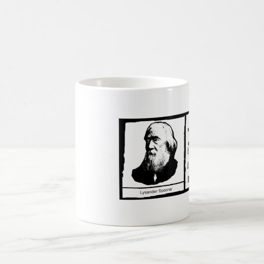 Lysander Spooner Kaffeetasse (Mittel)