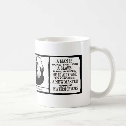 Lysander Spooner Kaffeetasse (Rechts)