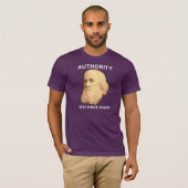 Lysander Spooner keine Berechtigung T-Shirt (Vorne ganz)