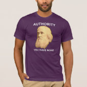 Lysander Spooner keine Berechtigung T-Shirt (Vorderseite)