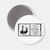 Lysander Spooner Magnet (Vorderseite/Rückseite)