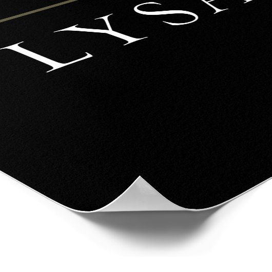 Lysander Spooner Poster (Ecke)