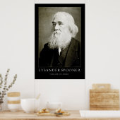 Lysander Spooner Poster (Küche)