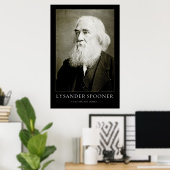 Lysander Spooner Poster (Heimbüro)