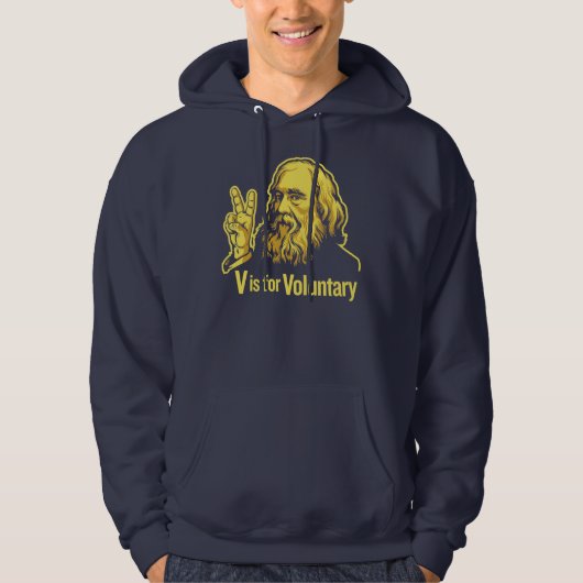 Lysander Spooner Voluntaryism T - Shirt (Vorderseite)