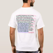 - Lysander Spooner Zitate - 1867 T-Shirt (Rückseite)